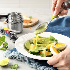 Spring Chef BPA-free construction supports safe kitchen use.