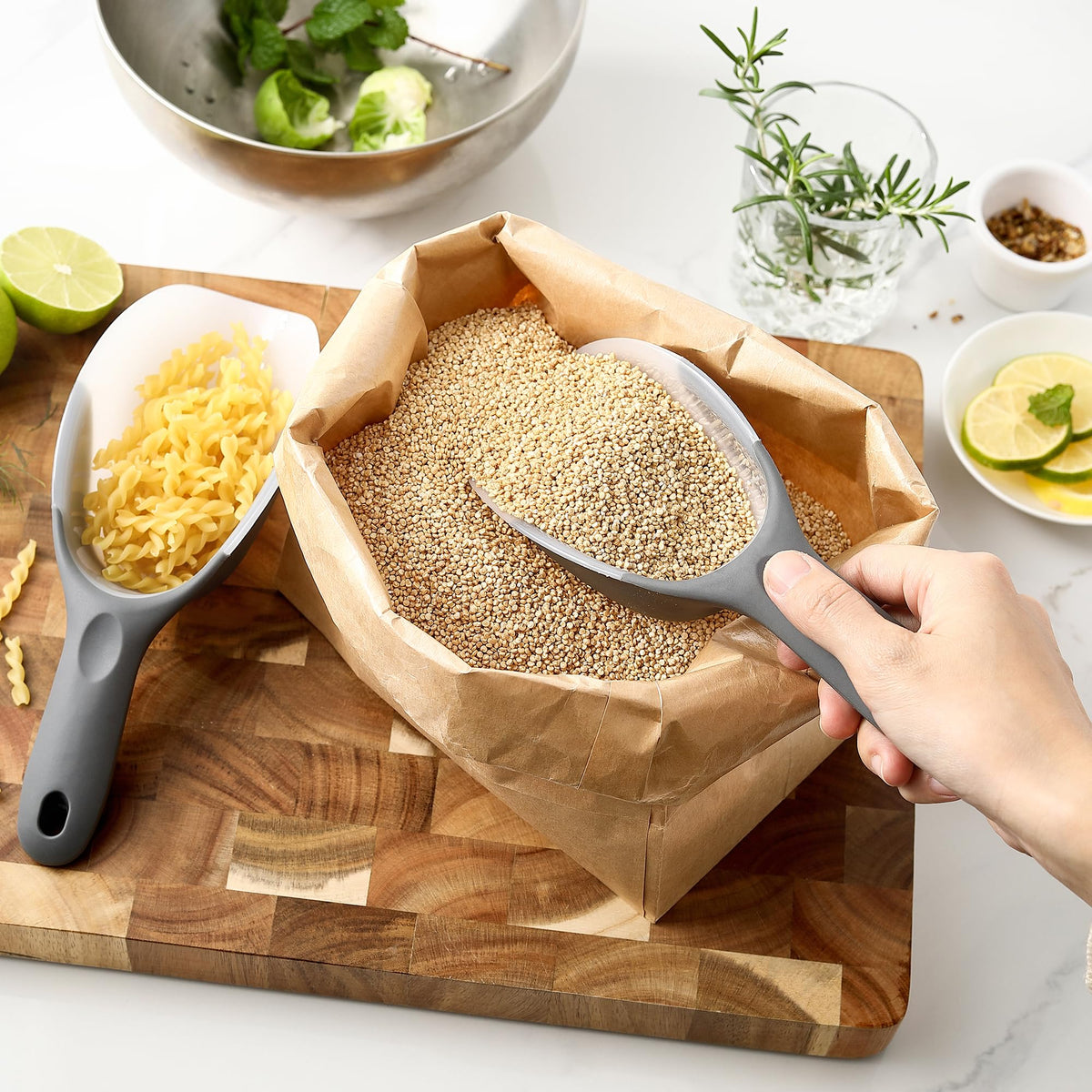 Spring Chef dishwasher-safe design simplifies cleanup after use