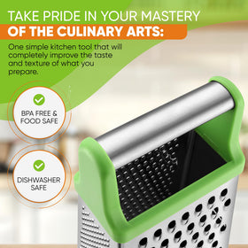 Spring Chef Green XL Removable Rubber Bottom prevents slipping