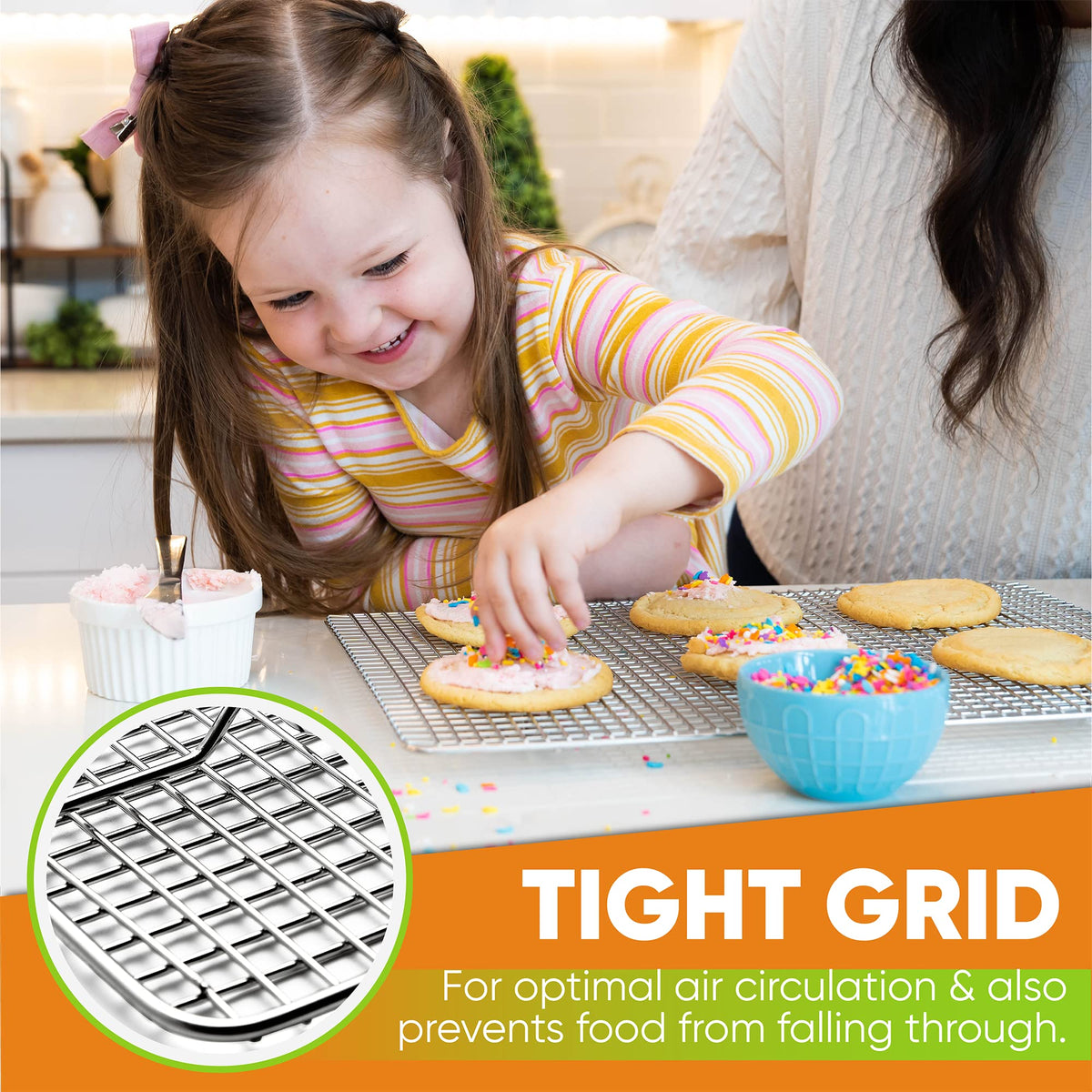 Spring Chef heavy-gauge steel design for long-lasting durability