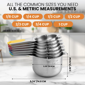 Spring Chef 304 stainless steel resists rust and stains for daily use.
