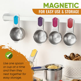 Spring Chef nested storage design keeps your drawer organized and accessible.