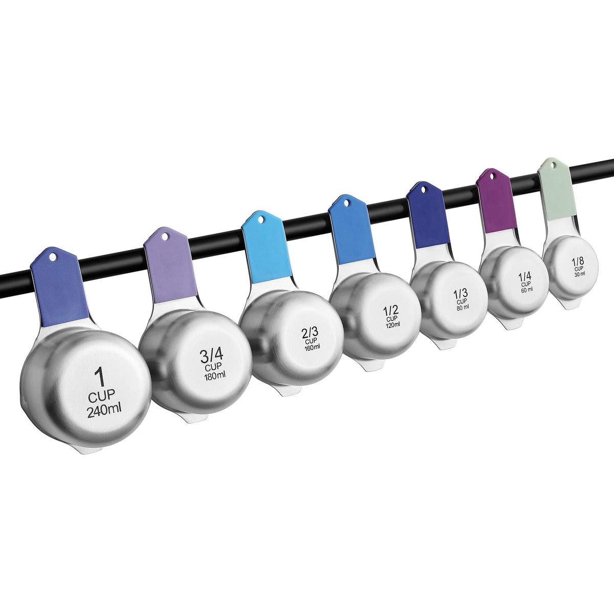 Spring Chef patent-pending magnetic nesting keeps the set together.