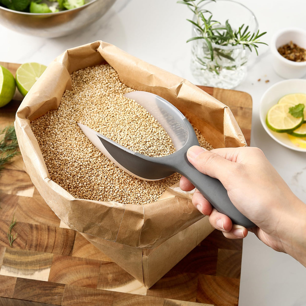 Spring Chef is an efficient kitchen helper for grains and snacks