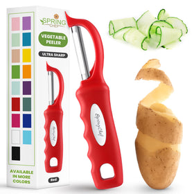 Spring Chef premium swivel peeler blade for precise peeling and smooth results.