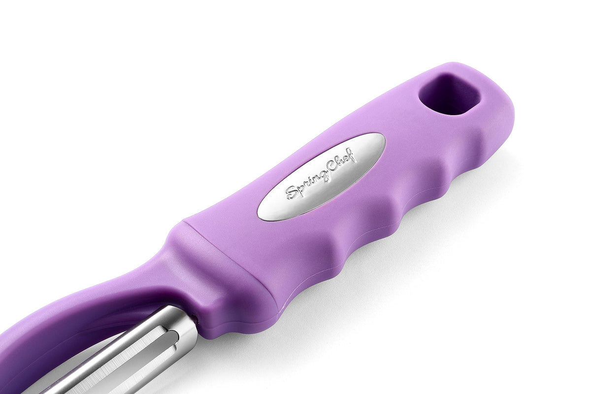 Versatile Spring Chef peeler suitable for fruits and vegetables