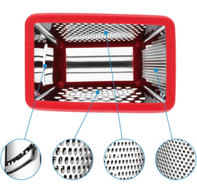 Spring Chef grater dishwasher-safe design for easy cleanup after use.