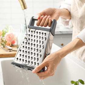 Spring Chef Professional grater held in hand showing ergonomic handle
