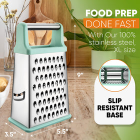 Spring Chef Professional large-capacity grater for bigger blocks of cheese