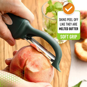 Spring Chef comfortable handle supports right and left-handed use