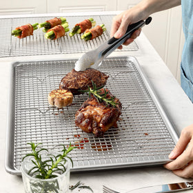 Spring Chef set of 2 racks expands home cooking options