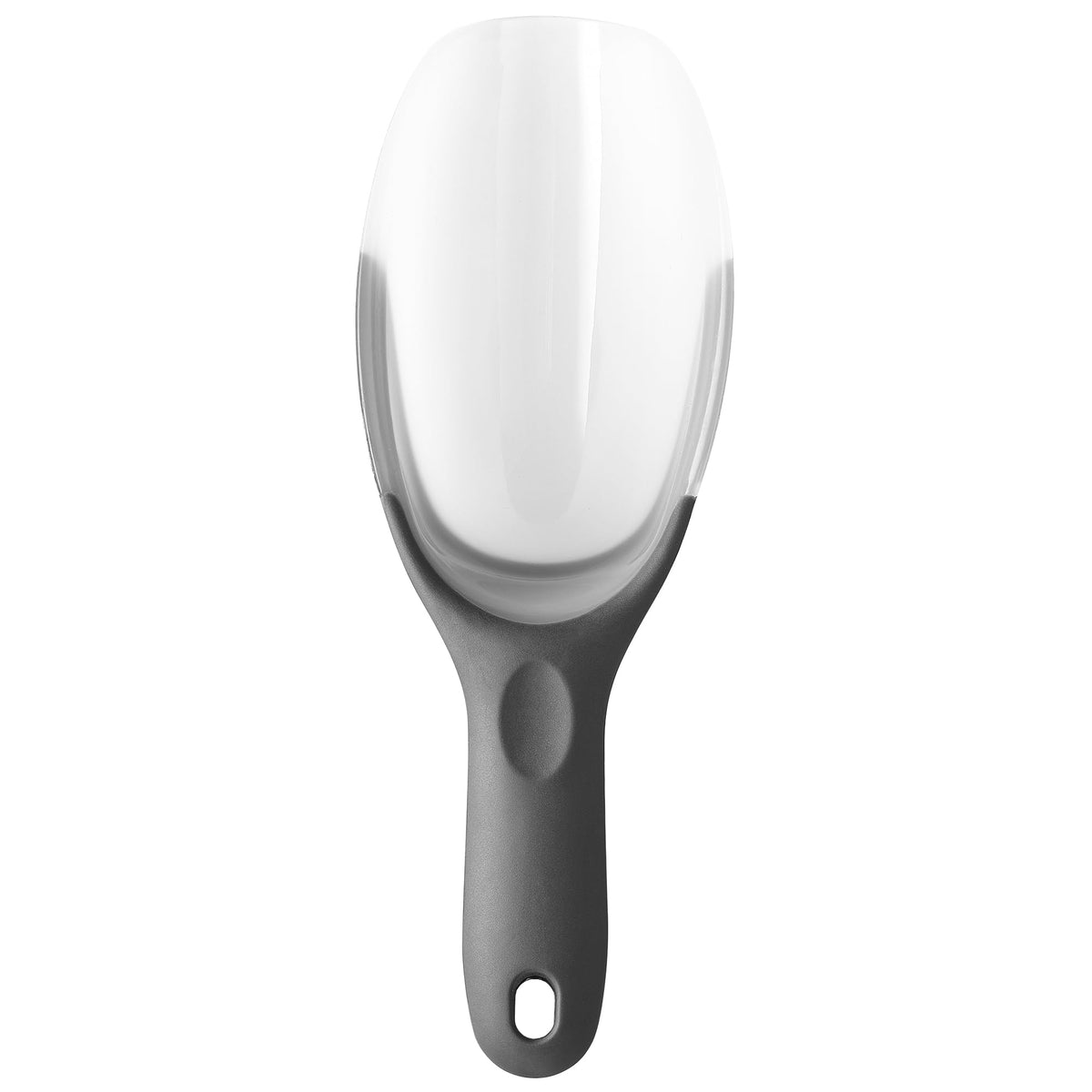 Spring Chef compact scoop fits narrow containers and ice bins