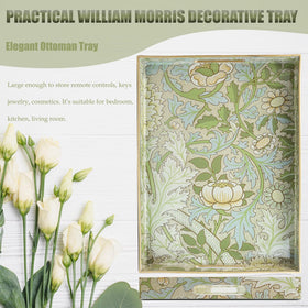 Spsyrine Dianthus tray helps organize cosmetics and jewelry neatly.