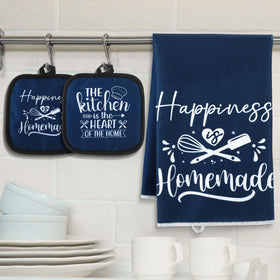 Sratte dish towels with kitchen quotes for a charming kitchen