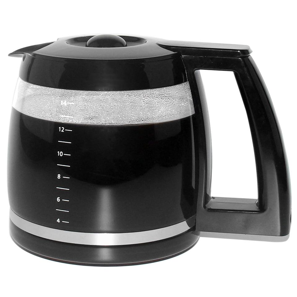 Srempat 14-cup carafe compatible with DCC-3200 for easy pouring.