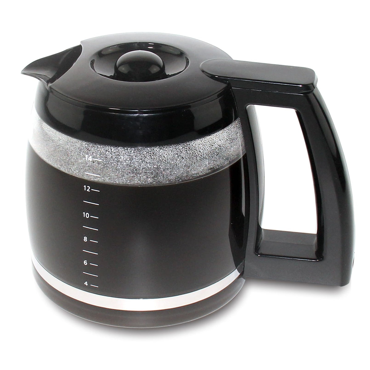 Srempat carafe with dripless spout for clean servings.