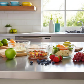 S.ROKE TTAN durable glass resists stains and odors during use.