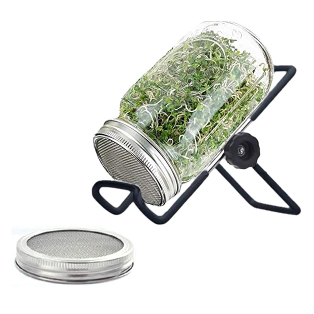 SRXES 304 stainless steel screen promotes ventilation for sprouts.
