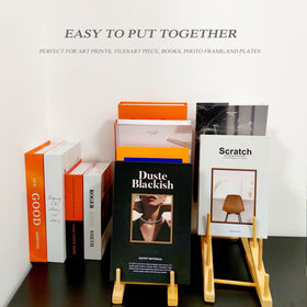 SRYESA space-saving display keeps tabletop surfaces tidy and accessible