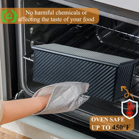 SS&CC loaf pan corrugated design improves heat distribution.