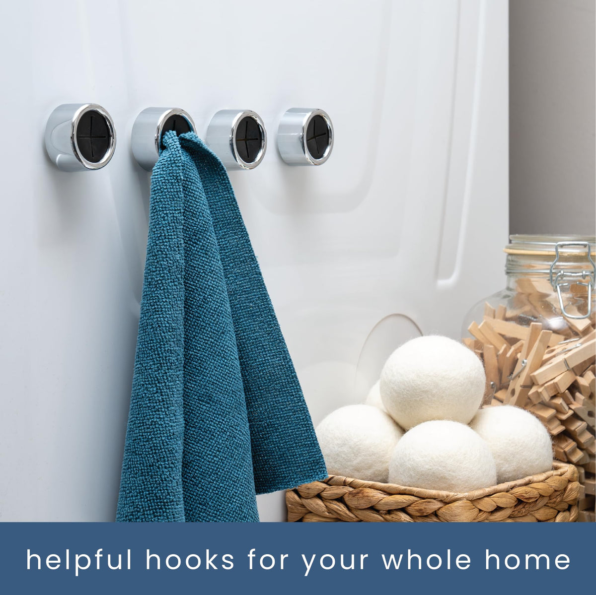 S&T INC bathroom towel hook installation and setup
