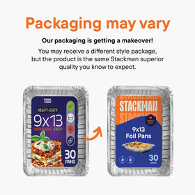 Stack Man large baking pan rectangular design for banquet service.