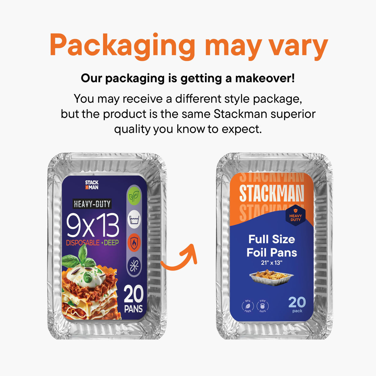 Stack Man pans support easy prep to serving workflow with dependable heat.