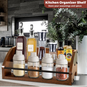 STAEVER modern farmhouse bar shelf brightens any space.