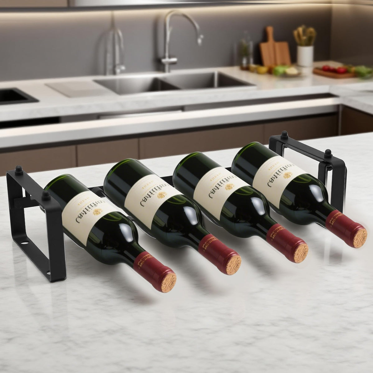 STAEVER durable metal frame with rust-resistant black finish