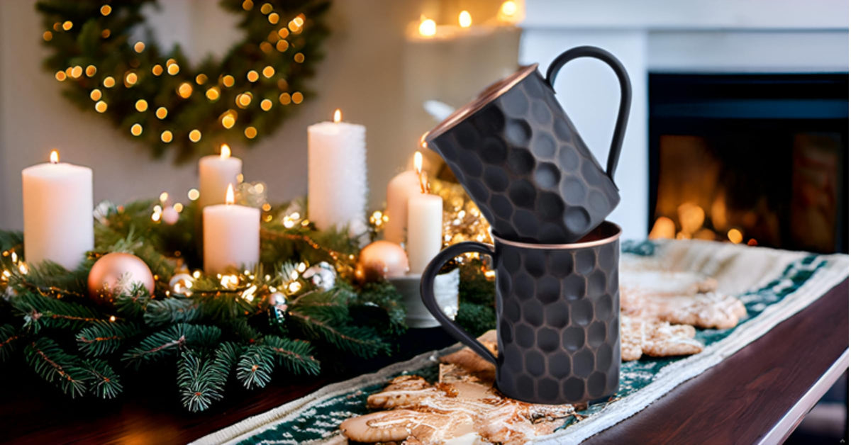 STAGLIFE gift set of two mugs ready for sharing at gatherings.