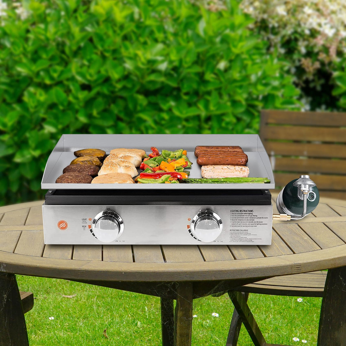 Stanbroil durable construction withstands frequent outdoor use.