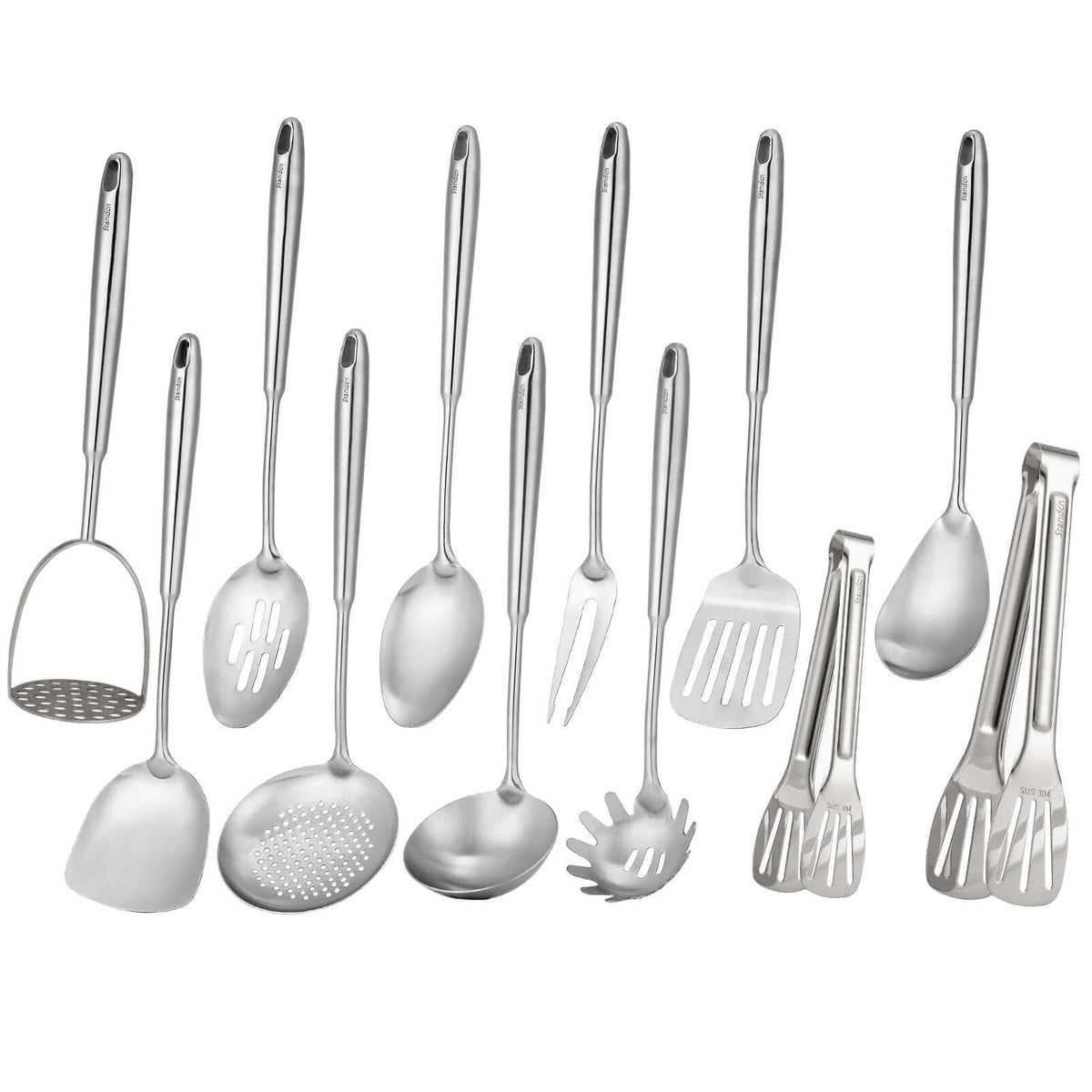 Standcn potato masher for smooth mashing and reliable durability