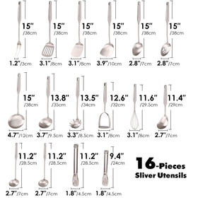 Standcn masher with a long handle for easy, even mashing.