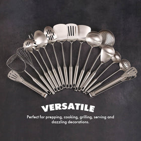 Standcn serving spoon for reliable serving and portioning.