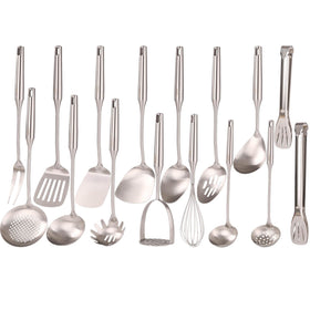 Standcn 18/10 stainless steel whisk for efficient mixing in the set.