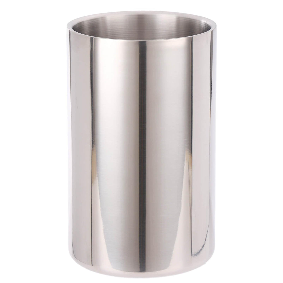 Standcn double wall utensil holder front view shows sleek design for easy utensil access