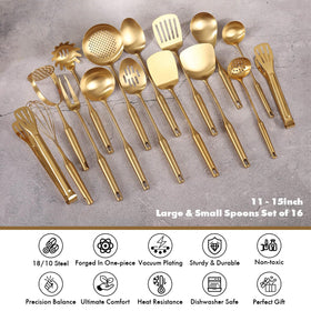 Standcn gold utensils masher sturdy design for quick potato mash and soft texture control