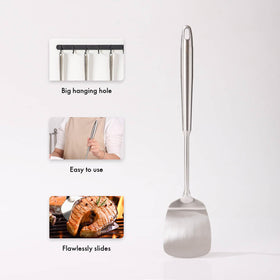 Standcn ergonomic hollow handles stay cooler during high-heat cooking