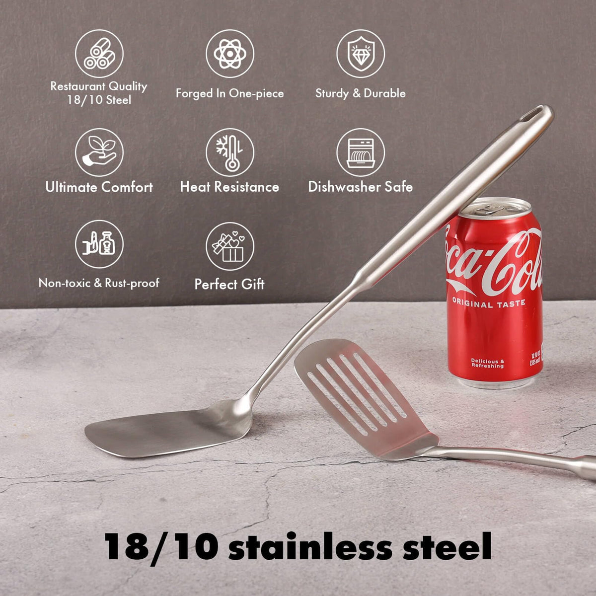 Standcn one-piece forged construction for lasting durability and safety