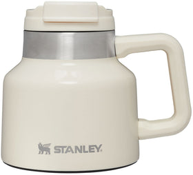 STANLEY Admiral's Mug with twist-on lid for spill-resistant sipping on the go.