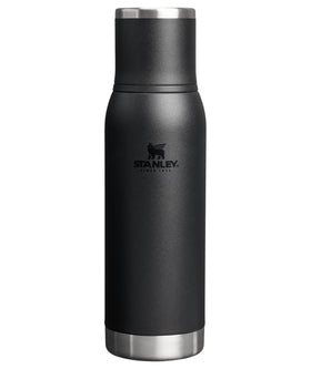 Stanley Adventure-To-Go bottle pour spout enables easy, mess-free pouring on outdoor trips.