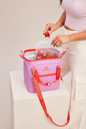 STANLEY All Day Julienne Mini Cooler recycled polyester fabric for sustainable use