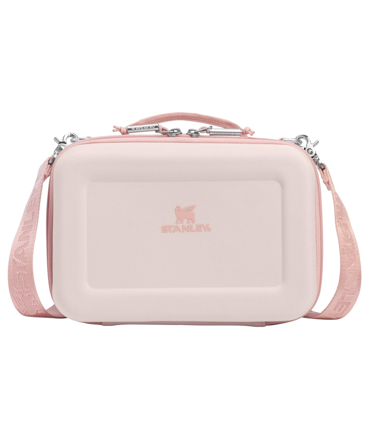 STANLEY All Day Mini Lunch Box Rose Quartz front view for portable meals on the go.