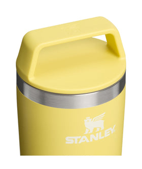 STANLEY Café-To-Go mug with integrated handle for easy carrying.