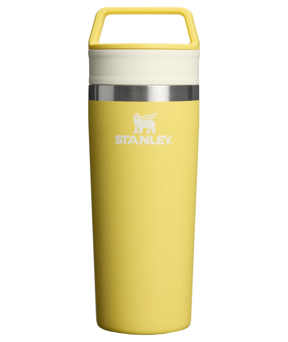 STANLEY Café-To-Go Mug 16 oz with drink-through lid for flexible sipping.