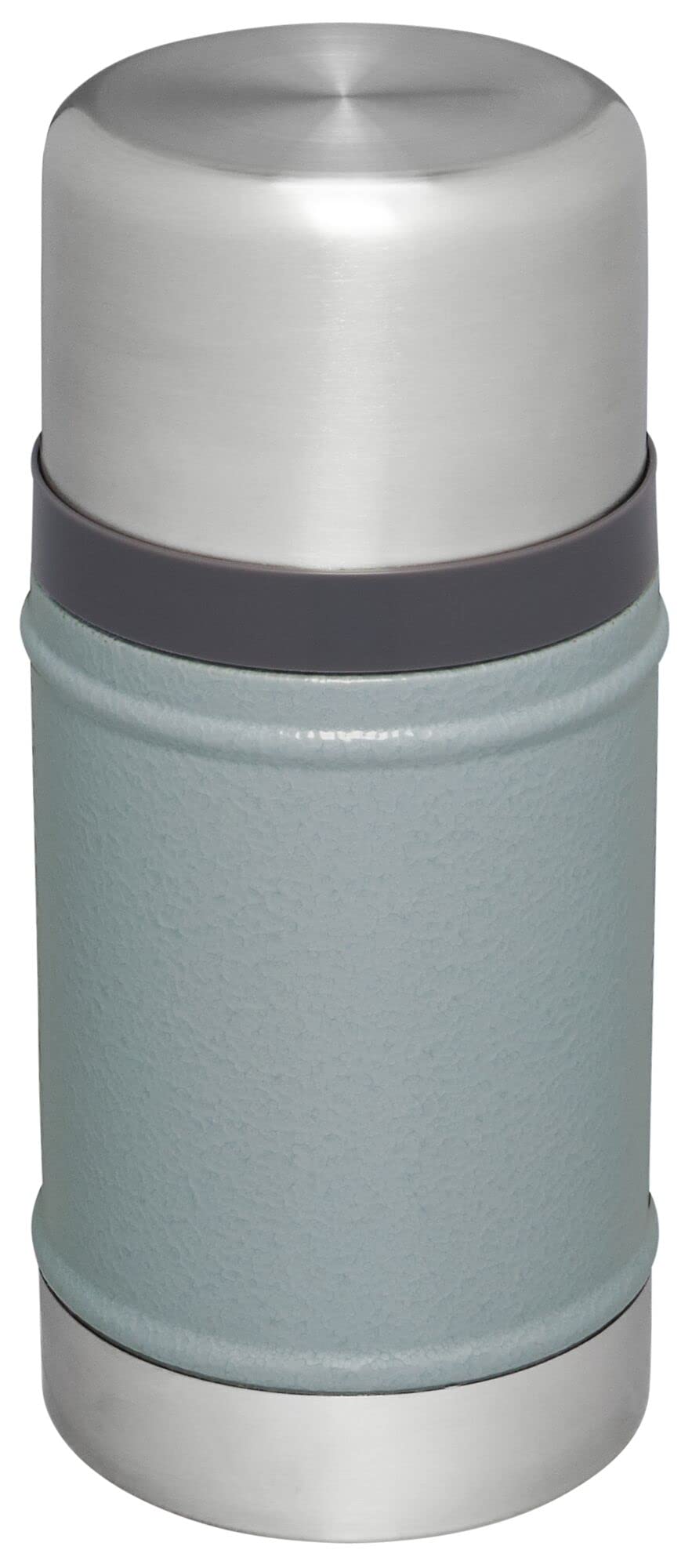 Stanley Classic insulated body keeps meals hot or cold during travel.