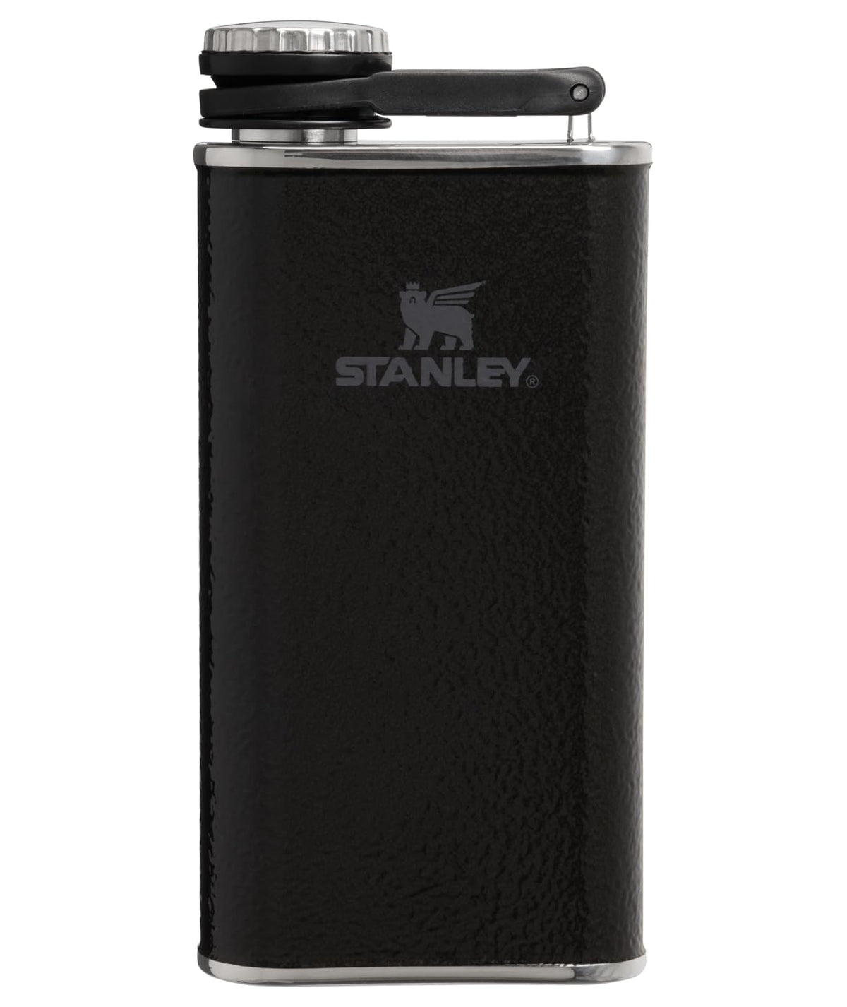 Stanley Classic 8oz wide-mouth flask with leakproof cap for on-the-go drinks