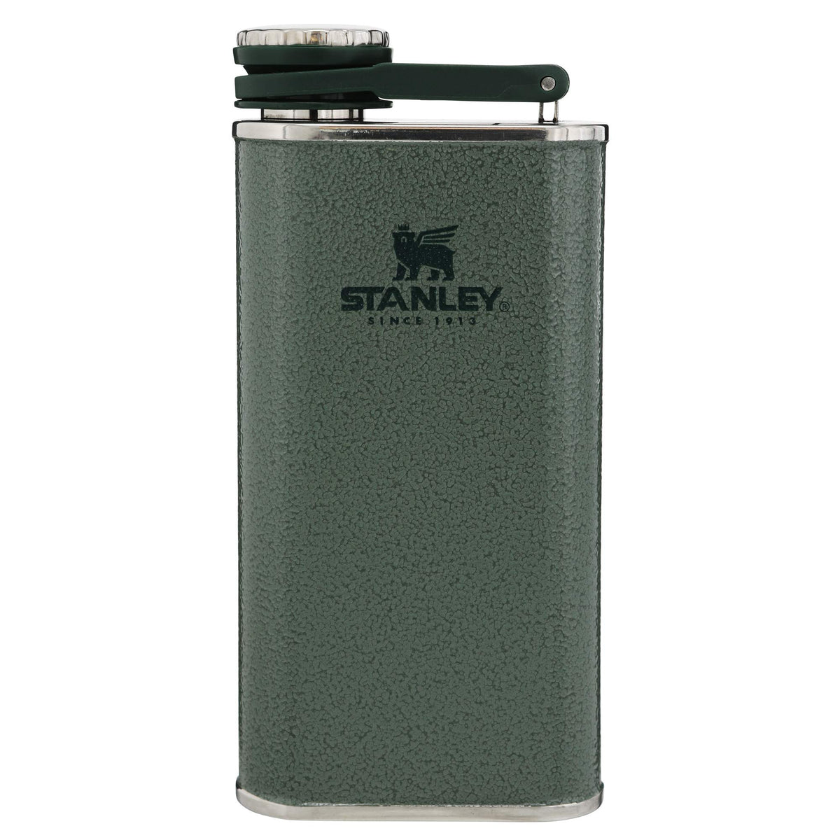 Stanley Classic Flask wide-mouth leakproof opening for easy filling on the move.