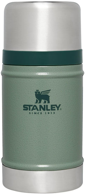 Stanley Classic 24 oz food jar with wide mouth keeps soups hot and easy to pour