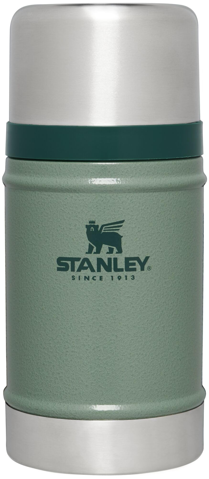 Stanley Classic 24 oz food jar with wide mouth keeps soups hot and easy to pour